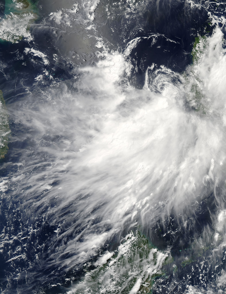 NASA's Aqua Satellite Sees Tropical Storm Conson Now in South China Sea